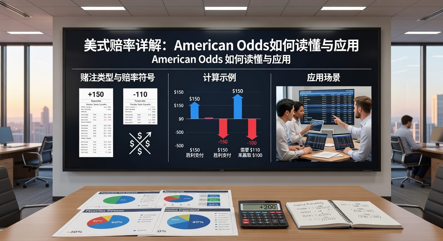 美式赔率 american odds 2026年投注指南