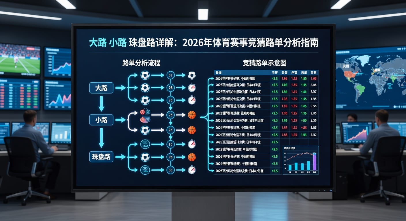 大路 小路 珠盘路 乐鱼体育官网 2026博彩策略指南