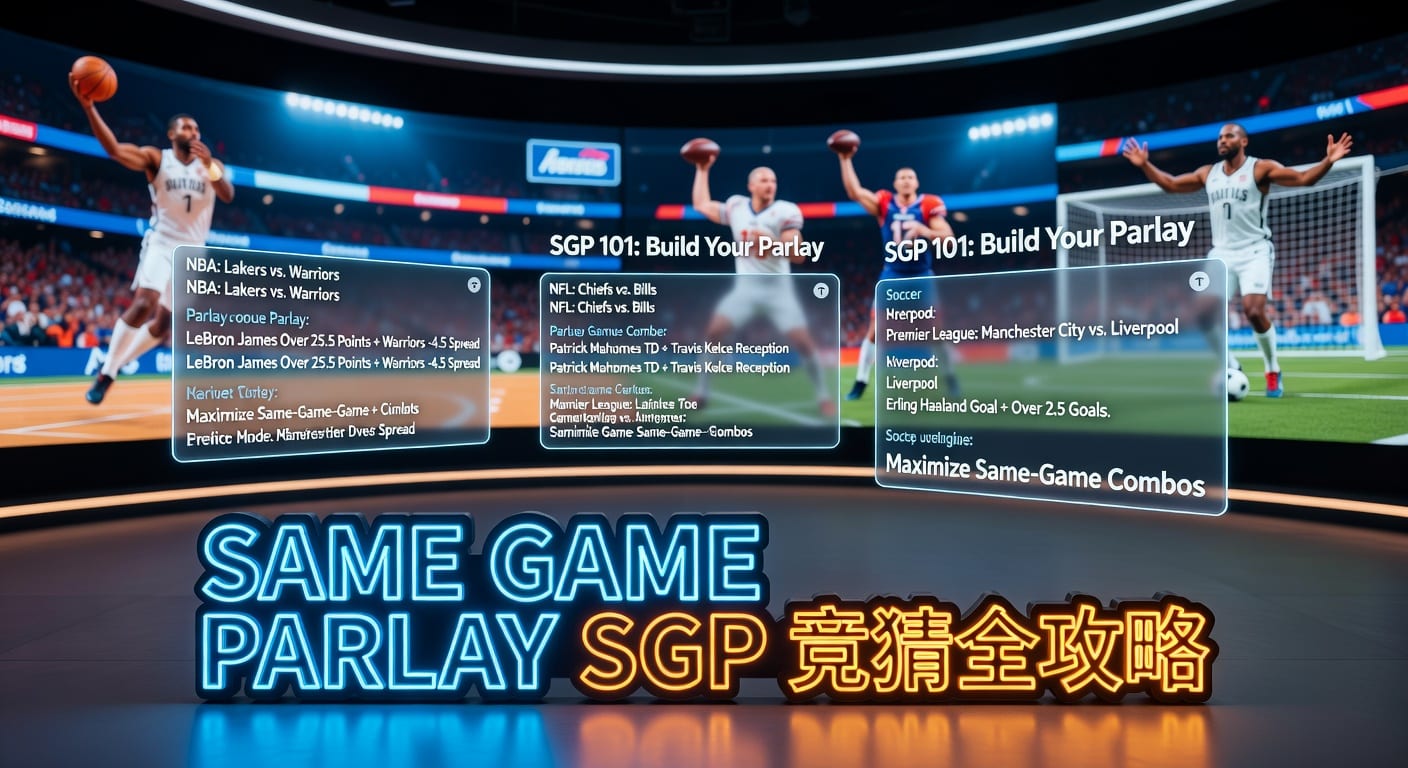 Same Game Parlay (SGP) 玩法：资深玩家策略与技巧分享