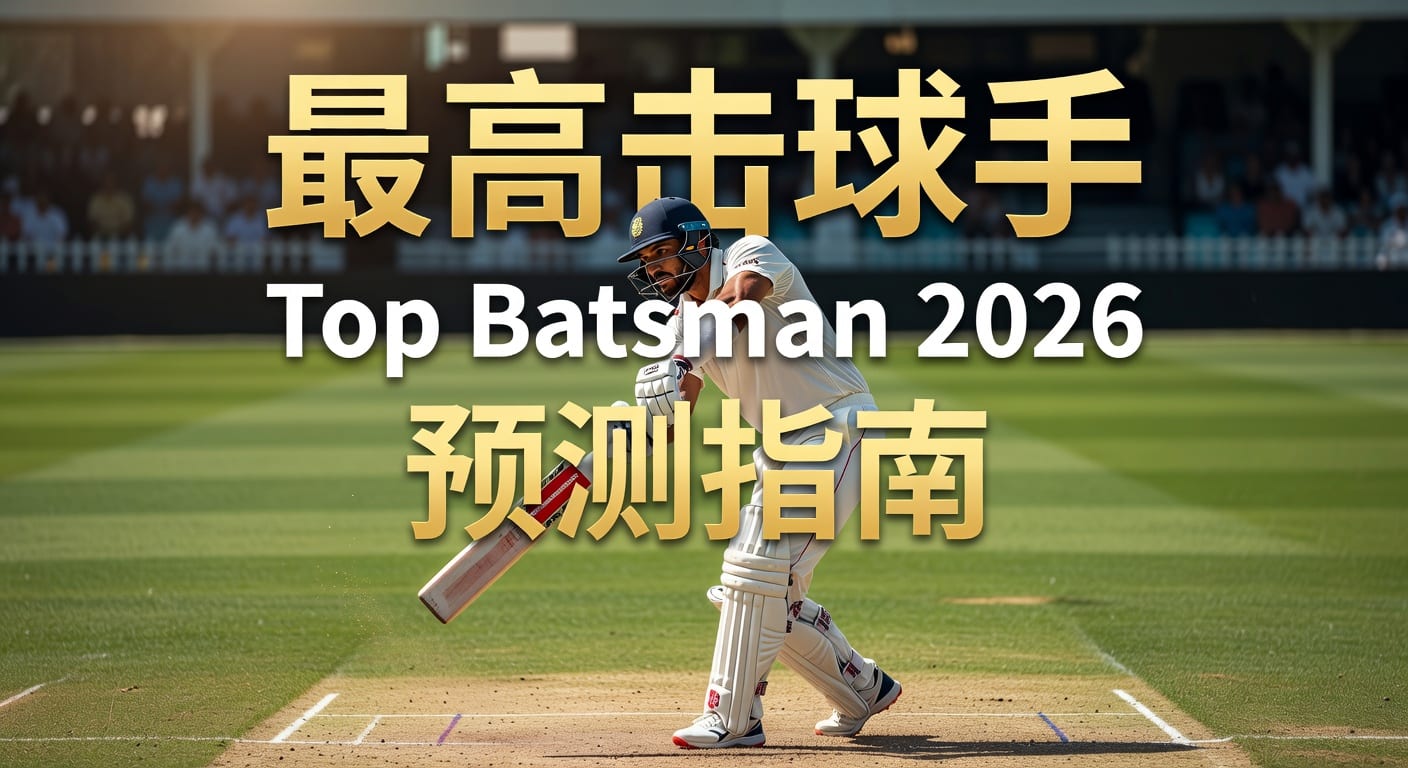 2026年世界杯投注：顶尖击球手 Top Batsman 深度解析