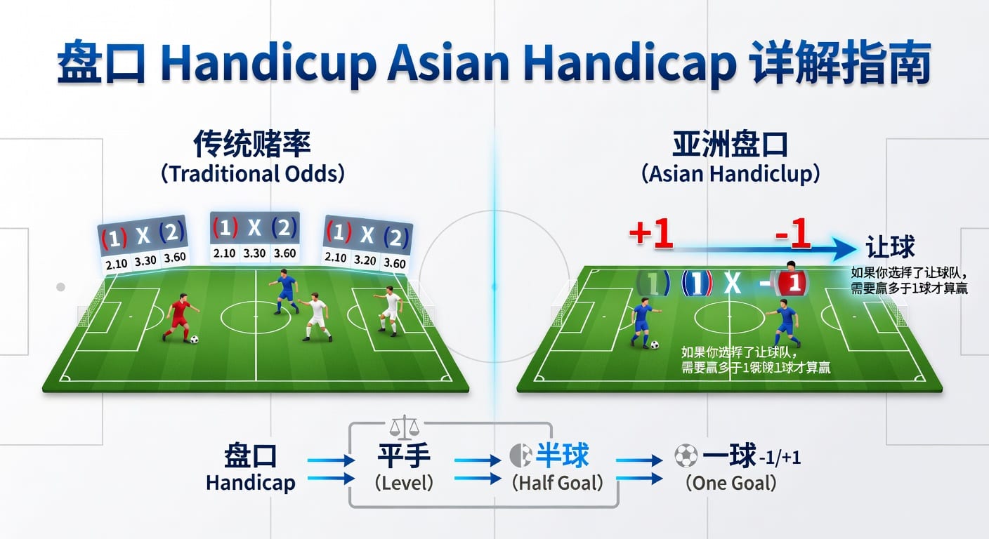 亚洲盘 Asian Handicap：深度解析与实战应用指南（2026投注）