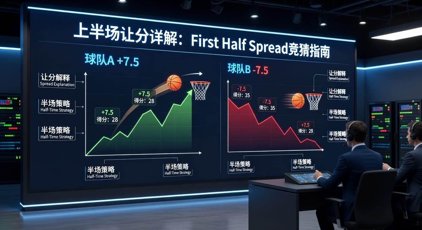 上半场让分 first half spread：实战解读