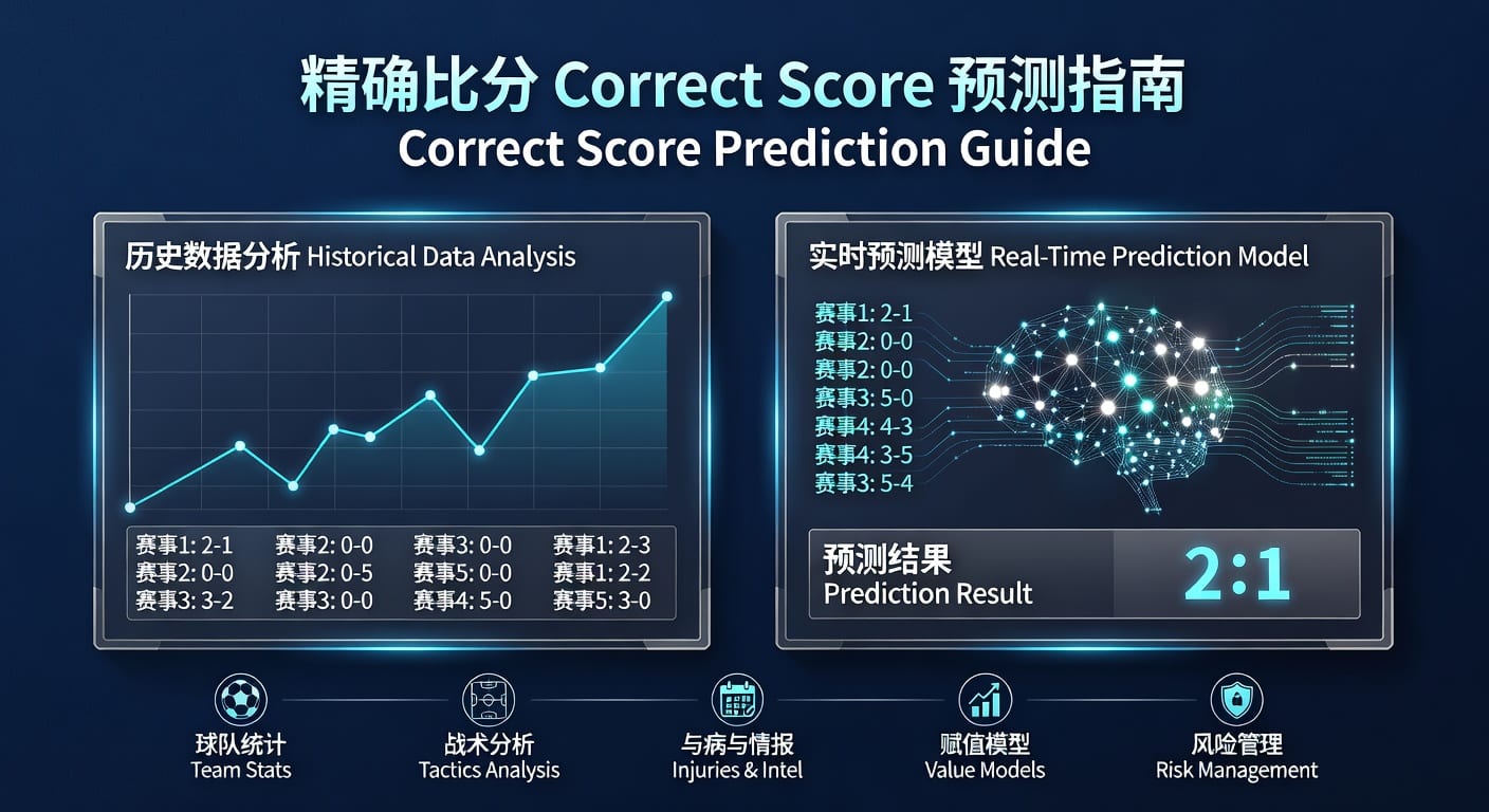 精确比分 correct score：投注技巧与实战解读