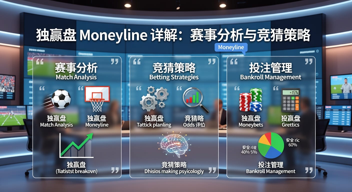 独赢盘 moneyline 玩法解析与实战判断